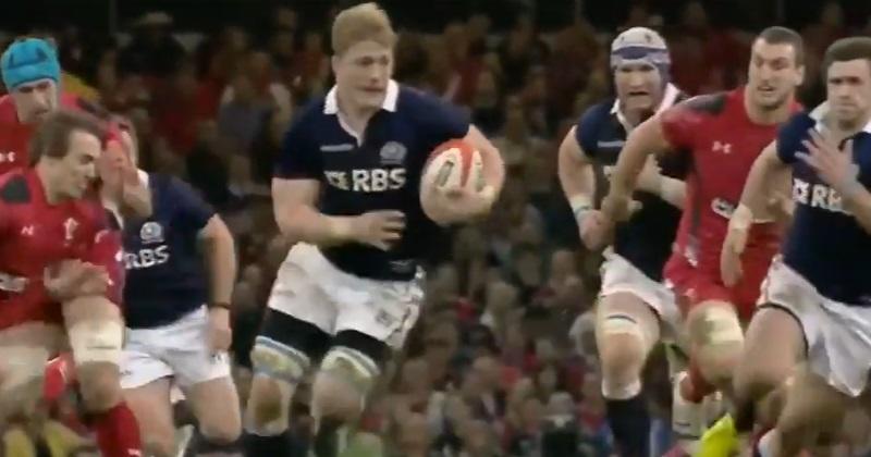 Victime d'une commotion, l'international écossais David Denton raccroche... à 29 ans.