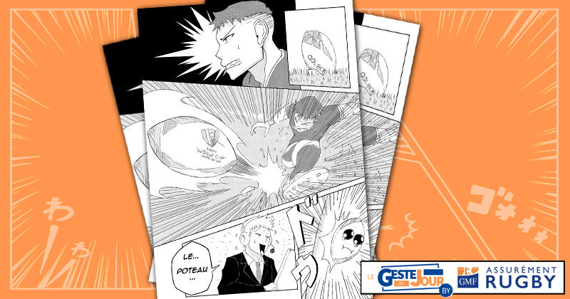 Le geste du jour en Manga : l'incroyable raté de Dan Biggar face aux poteaux !