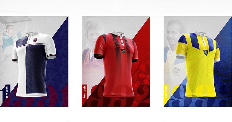 SUPERBES : ces maillots néo-rétros imaginés par un graphiste vont vous faire chavirer [PHOTOS]
