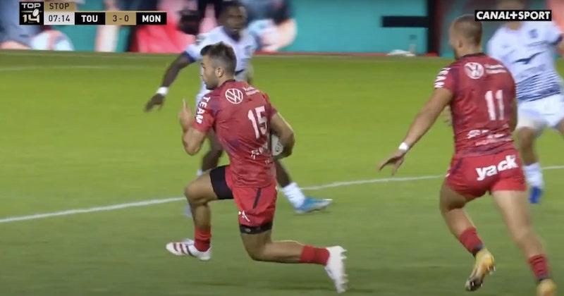 Luc pourrait ainsi se laisser tenter par ce projet ambitieux qui aura, au plus tard, l'ambition de remonter en Top 14 en 2027. Screenshot : Canal Plus