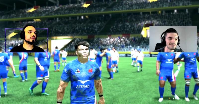 VIDEO. 6 Nations. On a joué France/Italie avant le match : les Bleus en feu sur Rugby 22
