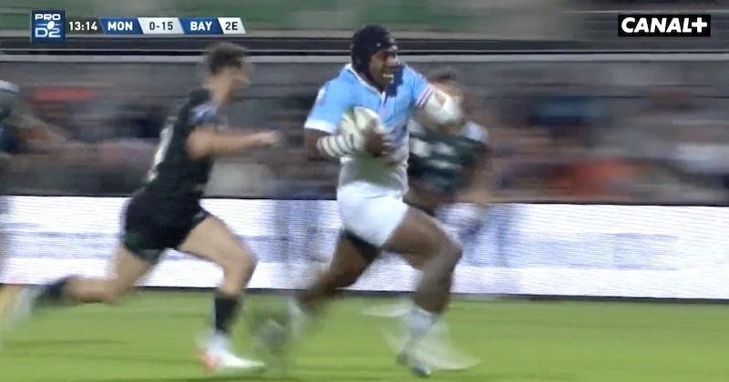 VIDÉO. PRO D2. Ravouvou assomme Montauban et Bayonne s'impose à Sapiac