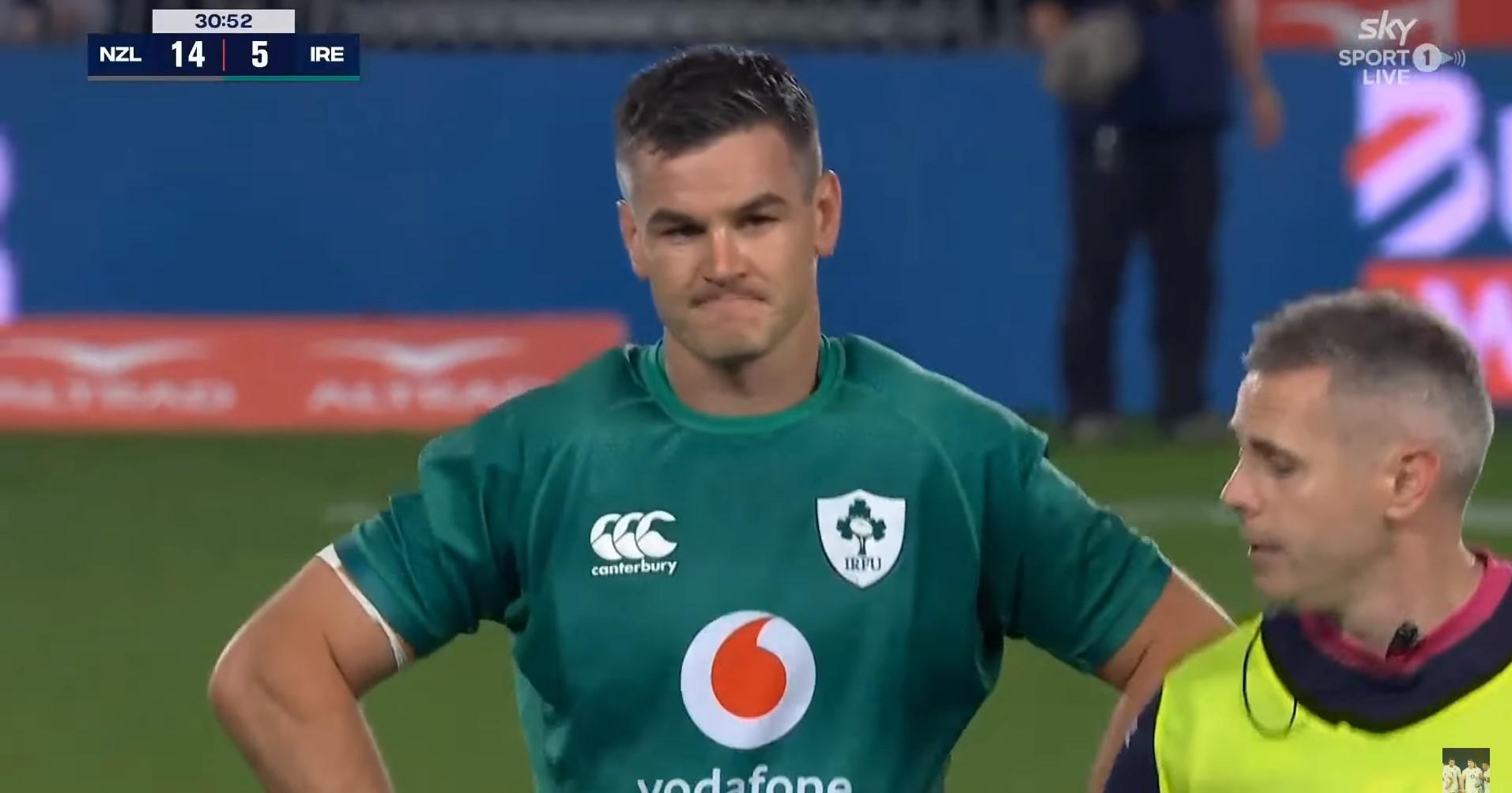 RUGBY. IRLANDE. Sexton rejouera samedi face aux All Blacks et ne sera pas en tort