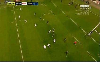 La passe magnifique d'Owen Farrell face à l'Ecosse