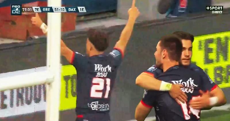 RESUME VIDEO. PRO D2. Déchainé, Grenoble surclasse Dax sur un score époustouflant en barrages