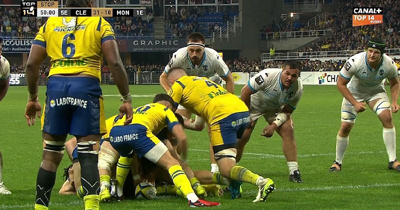 VIDEO. TOP 14. Génie ou filouterie, l'essai du jeune Aubin Eymeri surprend Clermont