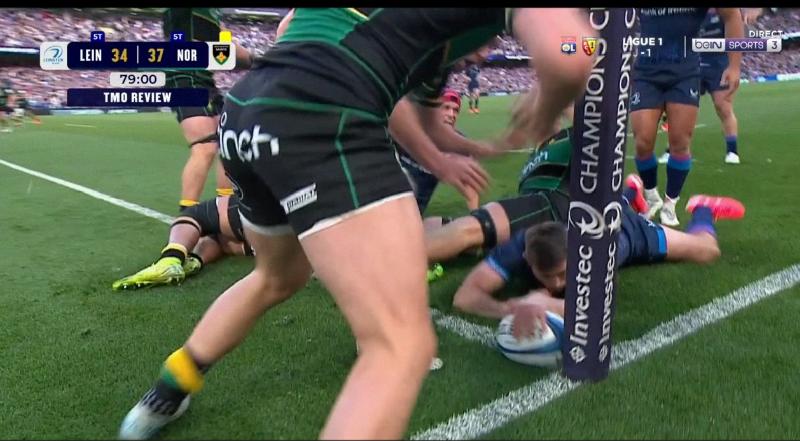 CHAMPIONS CUP. Cette règle (méconnue) qui a offert la victoire à Northampton contre le Leinster