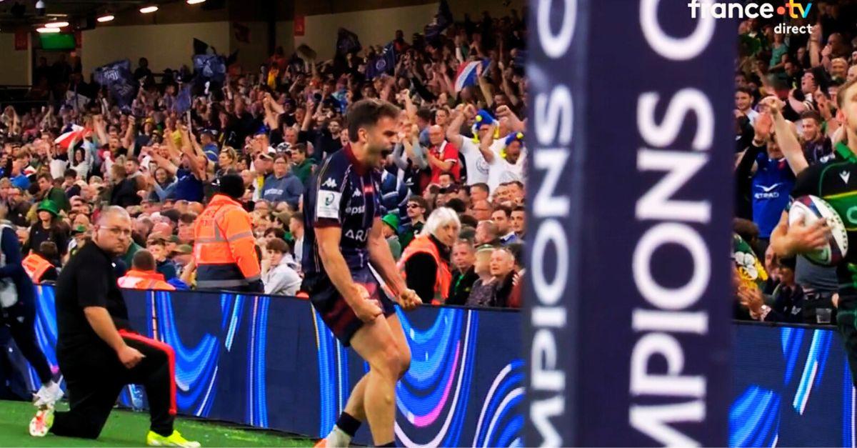 Damian Penaud, deux essais et une étoile : la finale rêvée pour l’ailier tricolore, élu meilleur joueur de Champions Cup