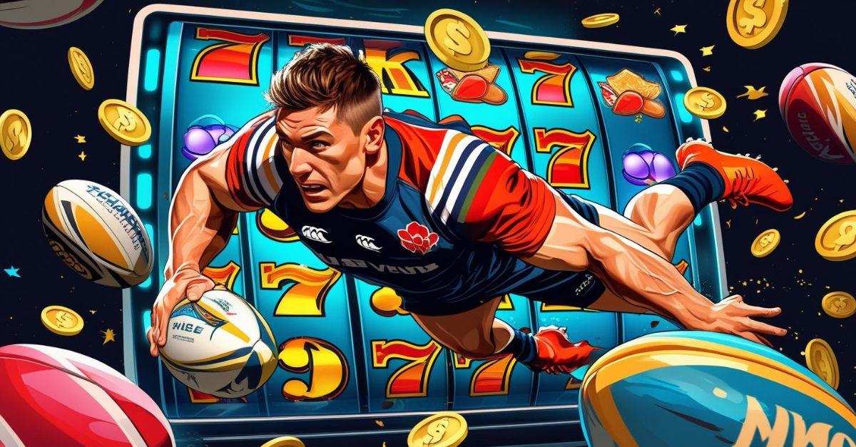 Stratégie, lecture du jeu, gestion du risque : le rugby et les machines à sous ne sont pas si éloignés