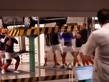 Le making of de la publicité Renault XV de France