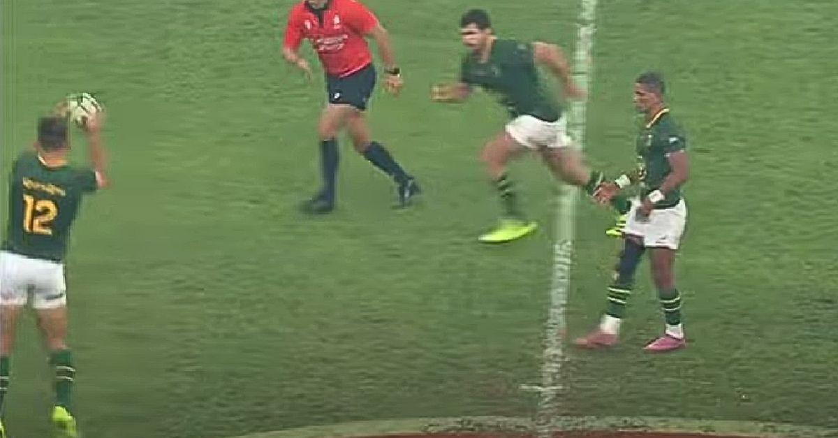 ARBITRAGE. Pourquoi le coup d'envoi des Springboks et l'essai des All Blacks sont illégaux ?