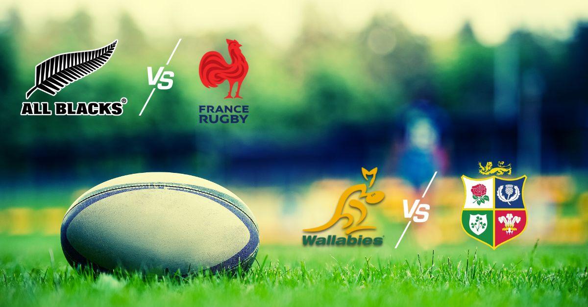 Vos matchs de rugby France / Nouvelle-Zélande et Australie / Lions Britanniques à quelle heure et sur quelle chaîne ?