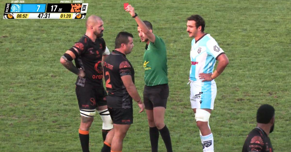 NATIONALE. Cartons en série, bagarre et miracle :  à 11 vs 15, la folle soirée de Narbonne