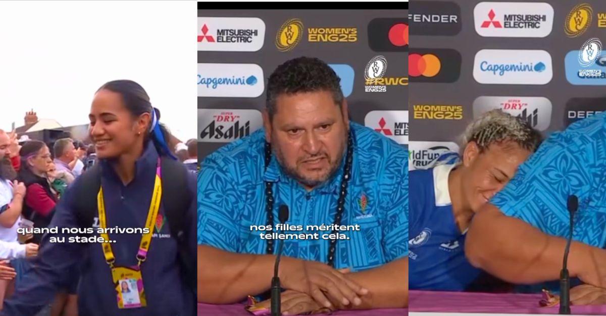 VIDEO. Elles ont perdu 92-3… mais les larmes et l'émotion du coach samoan ont bouleversé le monde du rugby