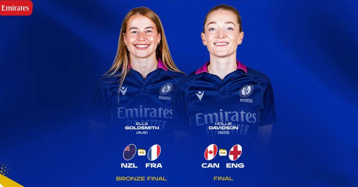 Coupe du monde. La finale Angleterre – Canada confiée à Hollie Davidson, les Bleues dirigées par une Australienne