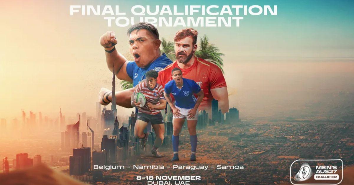 La dernière chance pour le Mondial 2027 se joue à Dubaï… et ça promet du lourd. Crédit image : World Rugby
