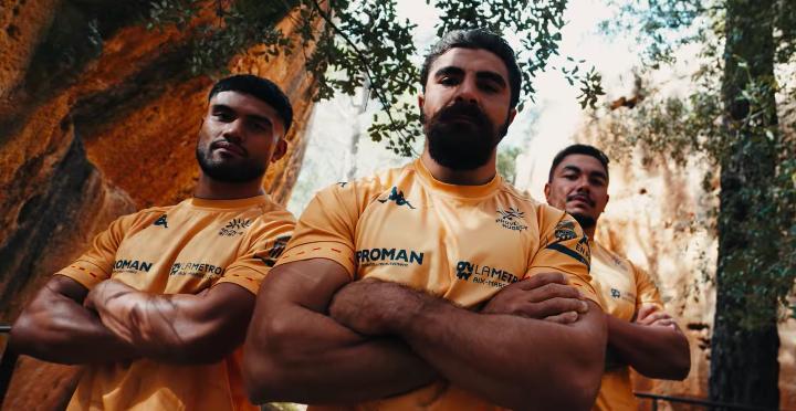 VIDEO. Traditions, authenticité… admirez le nouveau maillot original de Provence Rugby
