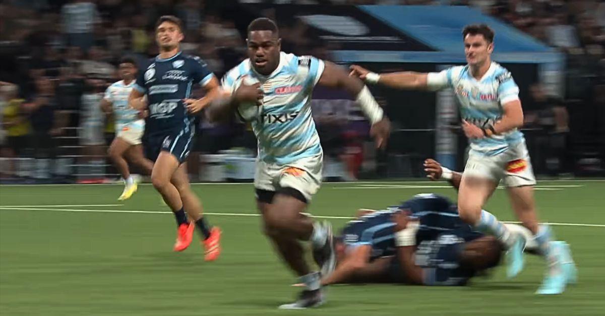 VIDEO. 1, 2, 3, 4 défenseurs sur les fesses ! À 5 jours de France/Fidji, Josua Tuisova est dans une forme bestiale