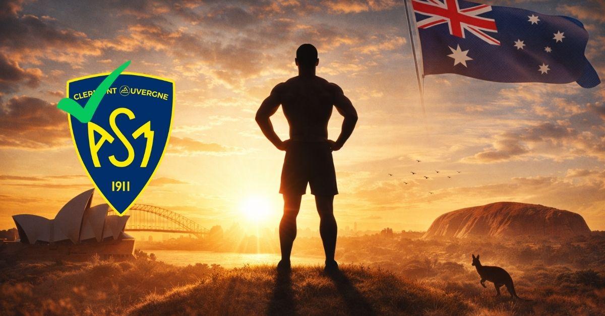 2 mètres, 117 kg : Clermont officialise un tank australien, 17 fois capé, pour densifier le pack la saison prochaine