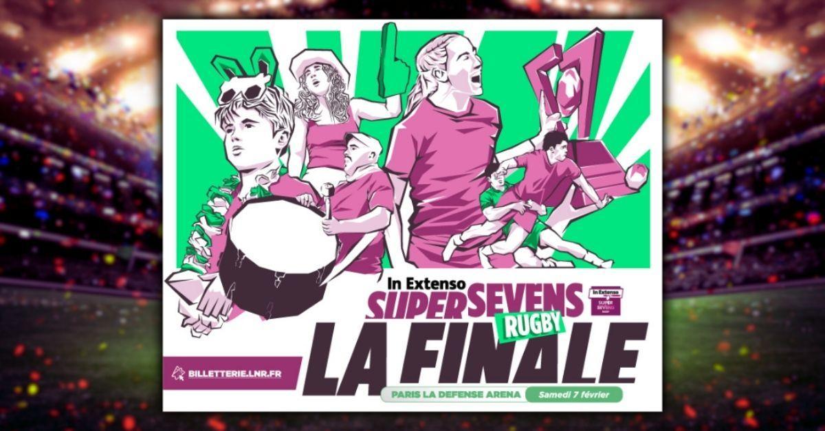 Finale de l'In Extenso SuperSevens 2026 : Rugby à 7 effréné à Paris La Défense Arena, un événement convivial et accessible pour tous.