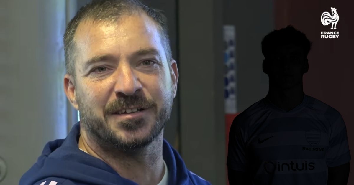 Cédric Laborde encense le jeune Auguste Albuisson, 17 ans, dans le groupe France U20. ©France Rugby / LNR