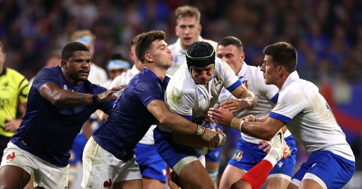 Dans la même poule au dernier mondial, l'Italie et la France pourrait-elle s'affronter moins souvent, à l'occasion du Tournoi des 6 Nations ? (© Michael Steele - World Rugby)