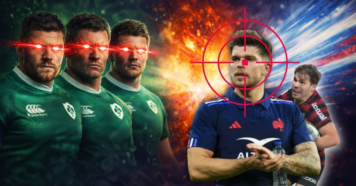 Un génie peut en cacher un autre : et si la forme actuelle de Jalibert profitait à Antoine Dupont ? ©FranceTV / Canal+