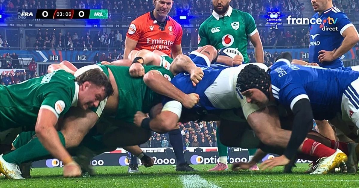 Le score est large, la copie solide. Pourtant, Ronan O’Gara alerte sur un détail qui peut tout changer. Crédit image : Screenshot France 2