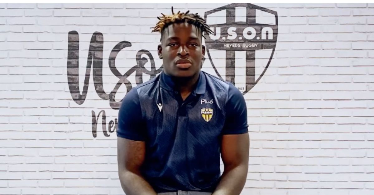  Un joueur massif (1m90 pour 114kg), agressif et très explosif. Screenshot : USO Nevers