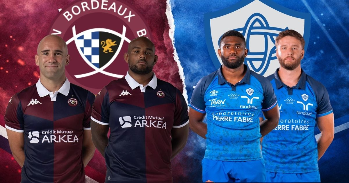 Les compositions probables de Bordeaux – Castres pour la 17e journée de Top 14. ©LNR