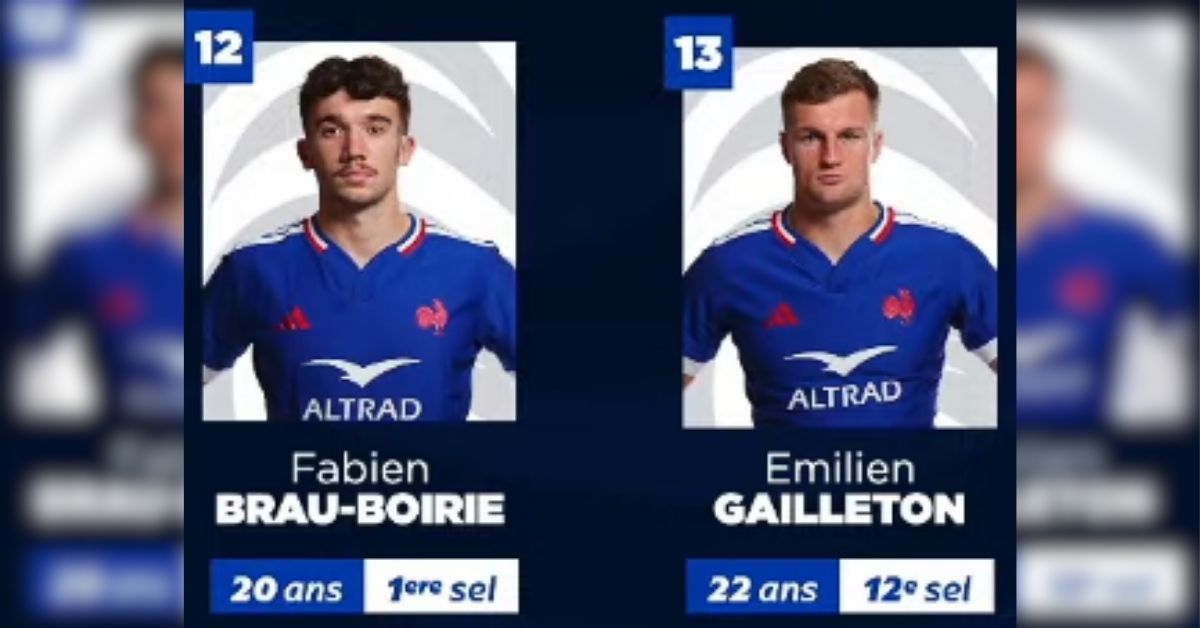 Fabien Brau-Boirie sera associé à Émilien Gailleton : un choix loin d’être surprenant. ©France Rugby