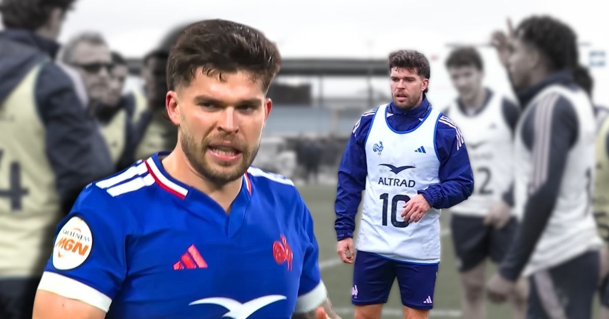 Longtemps critiqué pour ses faiblesses défensives, Matthieu Jalibert a changé de dimension et s’impose dans ce secteur de jeu, avec le XV de France.