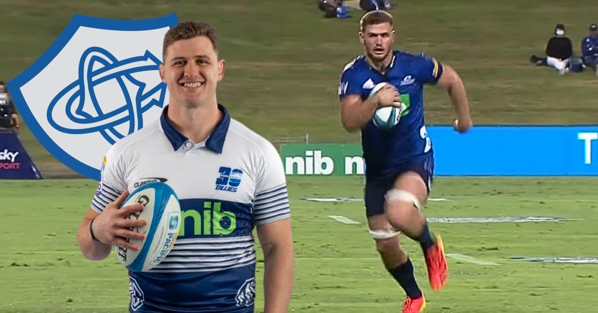 Dalton Papali’i, le « successeur de Richie McCaw », prendra la direction de Castres la saison prochaine. ©The Blues