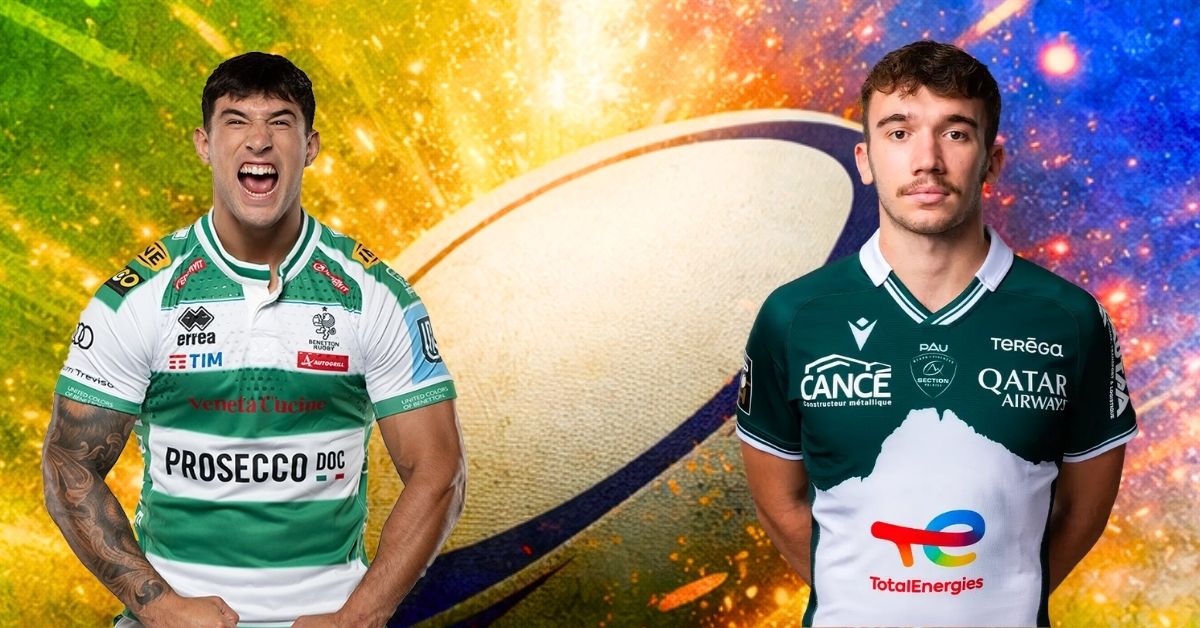 Qui de Menoncello ou Brau-Boirie remportera ce duel lors de France–Italie pour le troisième match du Tournoi des 6 Nations 2026 ? ©URC/LNR