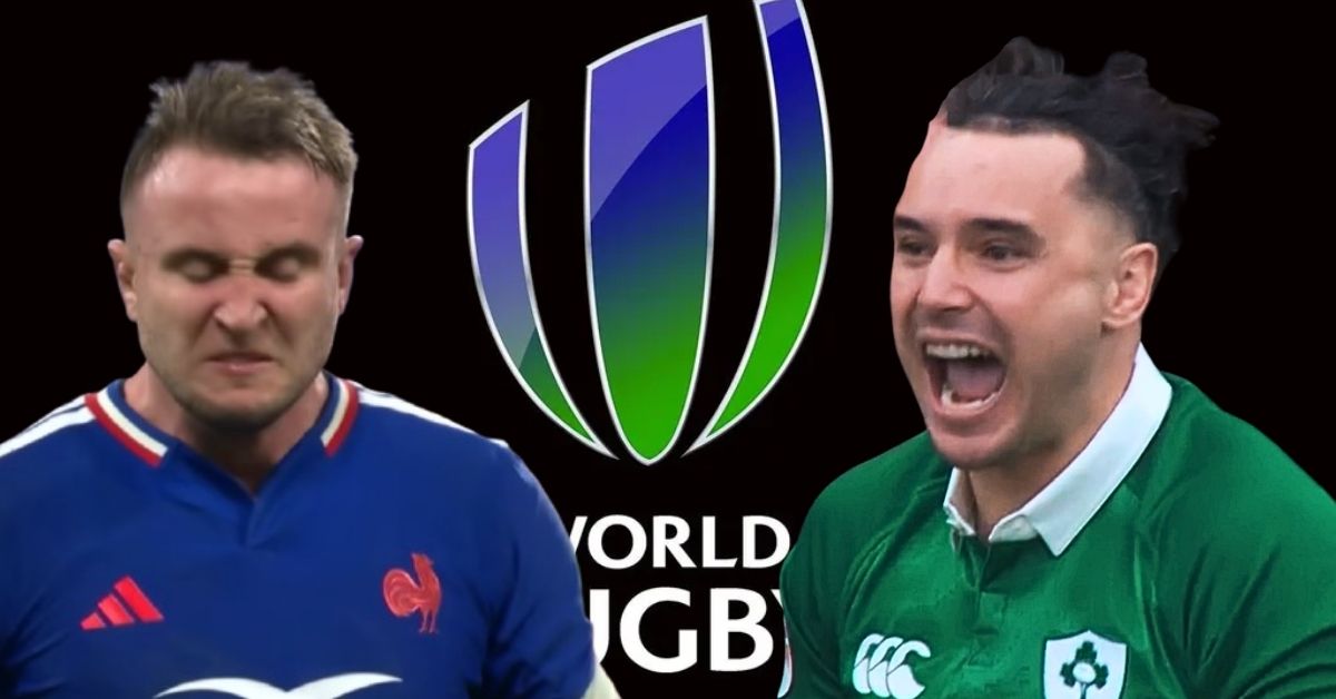 Les Bleus doublés par l’Irlande au classement World Rugby.© TF1