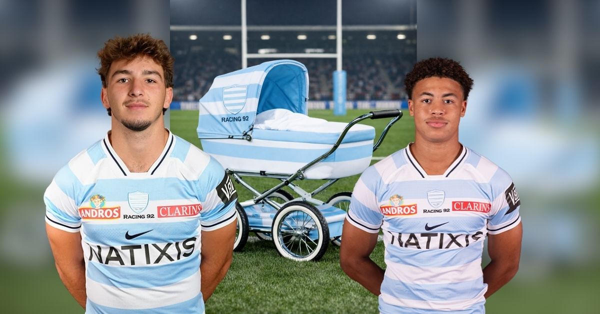 La jeune garde du Racing 92 commence à séduire. ©Racing 92/Chat GPT