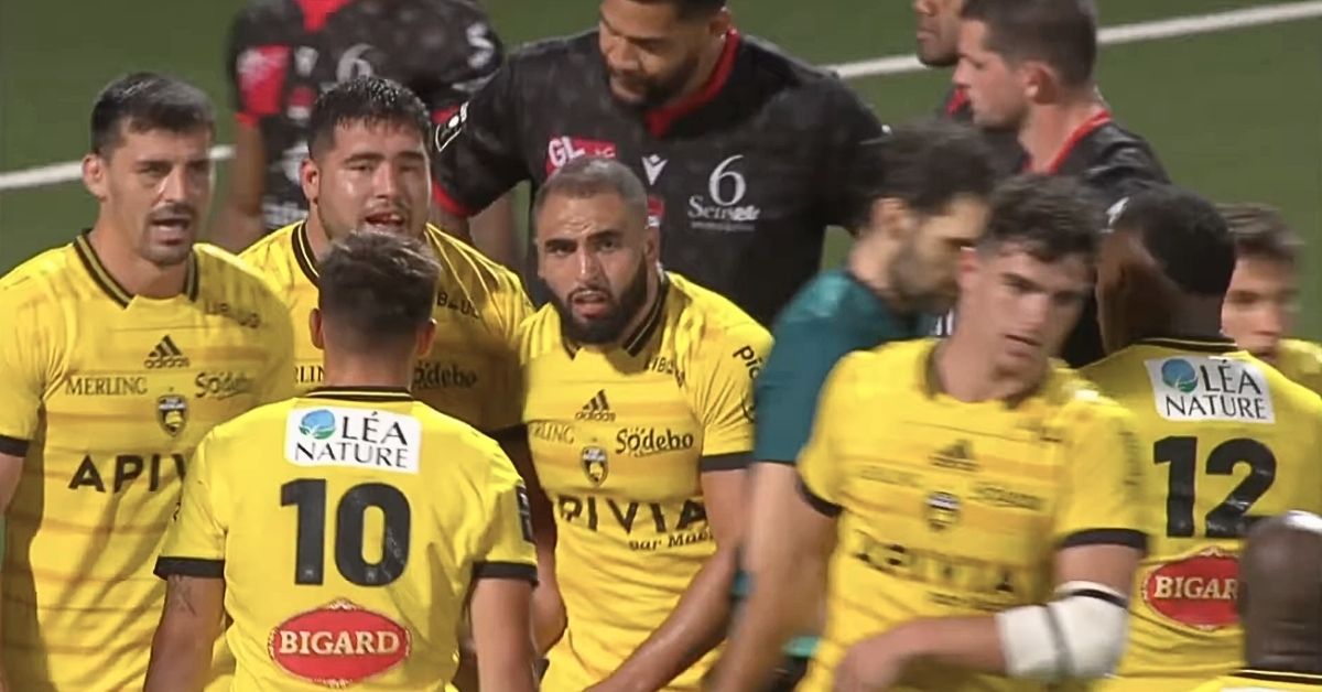 La Rochelle en pleine transition devant : Sclavi serait dans le viseur très sérieux de Leicester. Crédit : Screenshot Youtube TOP 14