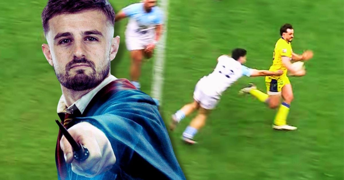 Analyse de l'action de classe de Harry Plummer face à Bayonne. Screenshot : Canal Plus