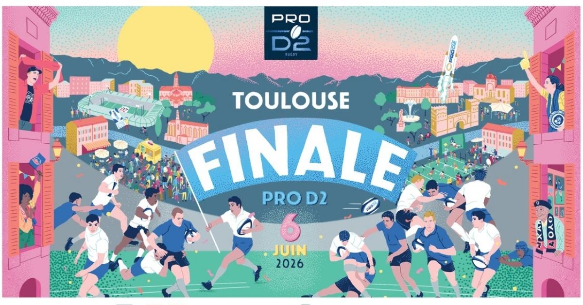 La finale de PRO D2, c’est 80 minutes pour un titre et une montée. Pas de rattrapage. Juste l’intensité pure d’un championnat qui a gagné sa place. Crédit : LNR