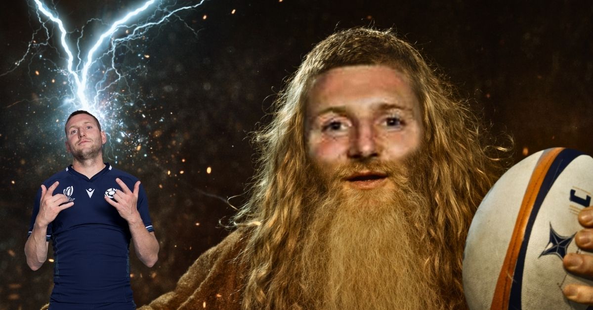 Finn Russell n’est pas un ouvreur comme les autres. Imprévisible et brillant, le stratège écossais possède ce grain de folie capable de renverser n’importe quelle rencontre. Crédit : Open IA