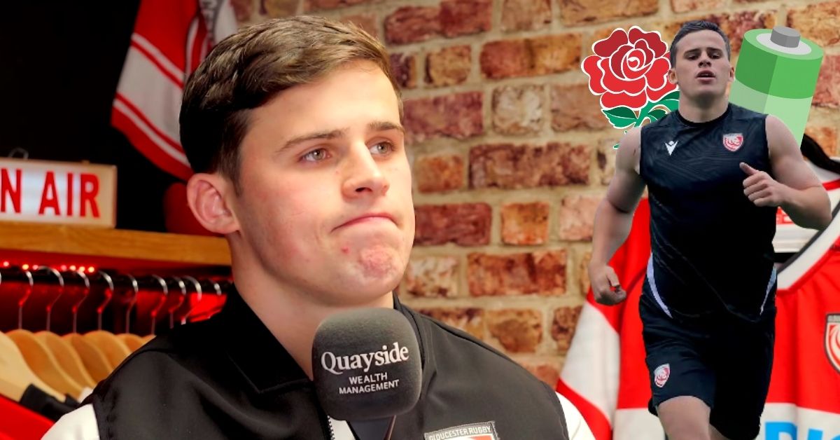 Seb Atkinson, le futur calvaire du XV de France ? ©Gloucester YouTube