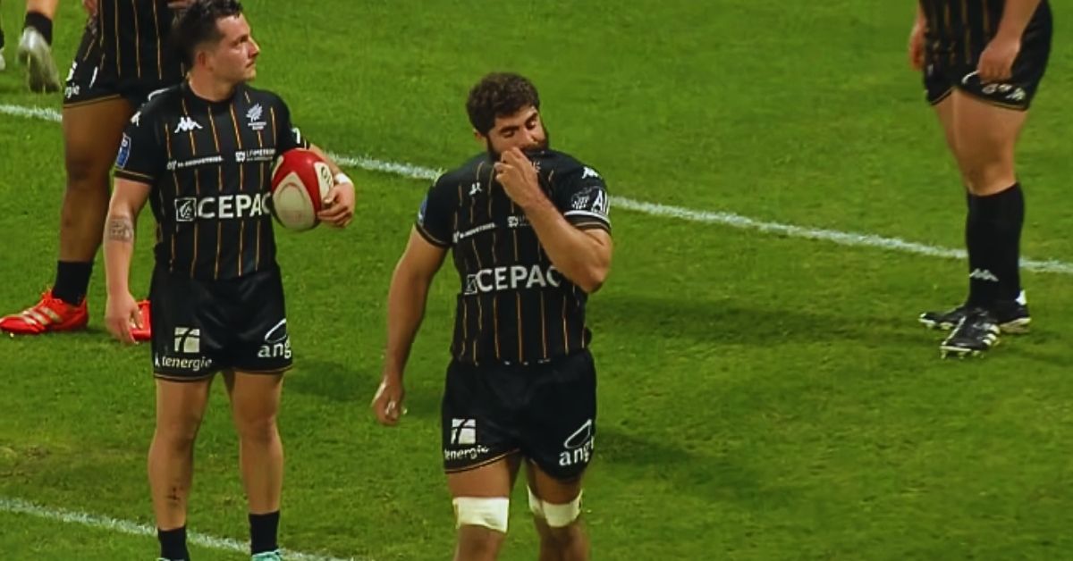  Guillaume Piazzoli manquera au pack aixois. Screenshot : Canal Plus