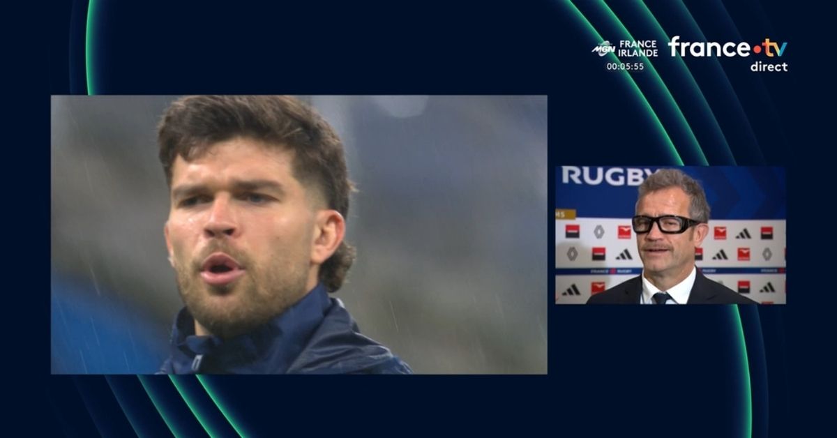  Comment Galthié a construit sa compo pour répondre au système de jeu écossais. Crédit image : Screenshot France 2