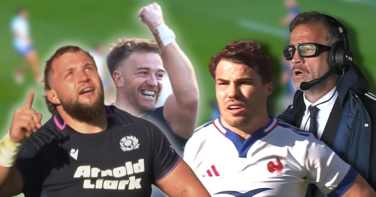 En Écosse, le XV de France n’a pas trouvé les solutions nécessaires pour l'emporter (50-40), lors de cette quatrième journée du Tournoi des 6 Nations. (TF1/Six Nations)