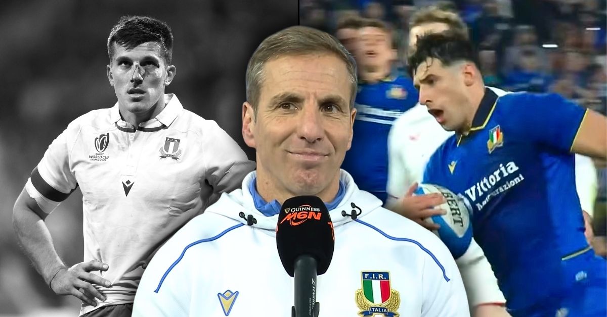 Avec une deuxième victoire en quatre rencontres du Tournoi des 6 Nations, l’Italie pourrait réaliser une performance historique, cet hiver. (© Michael Steele - World Rugby / TF1)