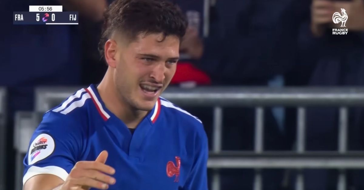 Le XV de France sous tension : blessures et opérations frappent plusieurs joueurs majeurs après le Tournoi, et certains pourraient manquer la fin de saison. Crédit image : Screenshot TF1