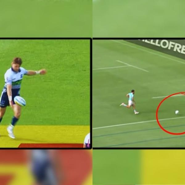 VIDEO. "What a kick" : Beauden Barrett invoque Anthony Bouthier avec une OGIVE de 70m