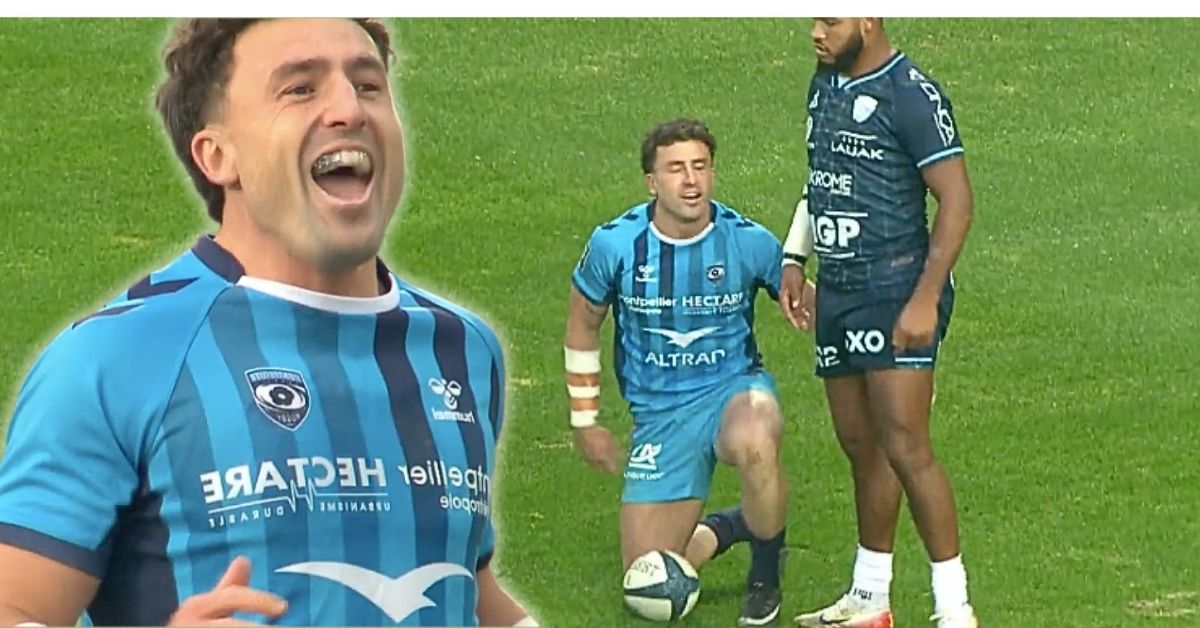 Est-il le meilleur arrière du Top 14 cette saison ? Screenshot : Canal Plus