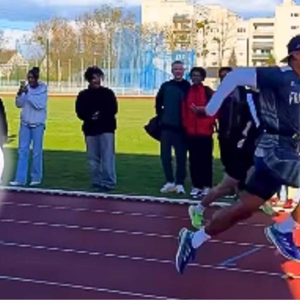 VIDEO. 100 sportifs vs 1 sprinteuse : qui est ce champion olympique avec France 7 qui a fumé la concurrence ? 