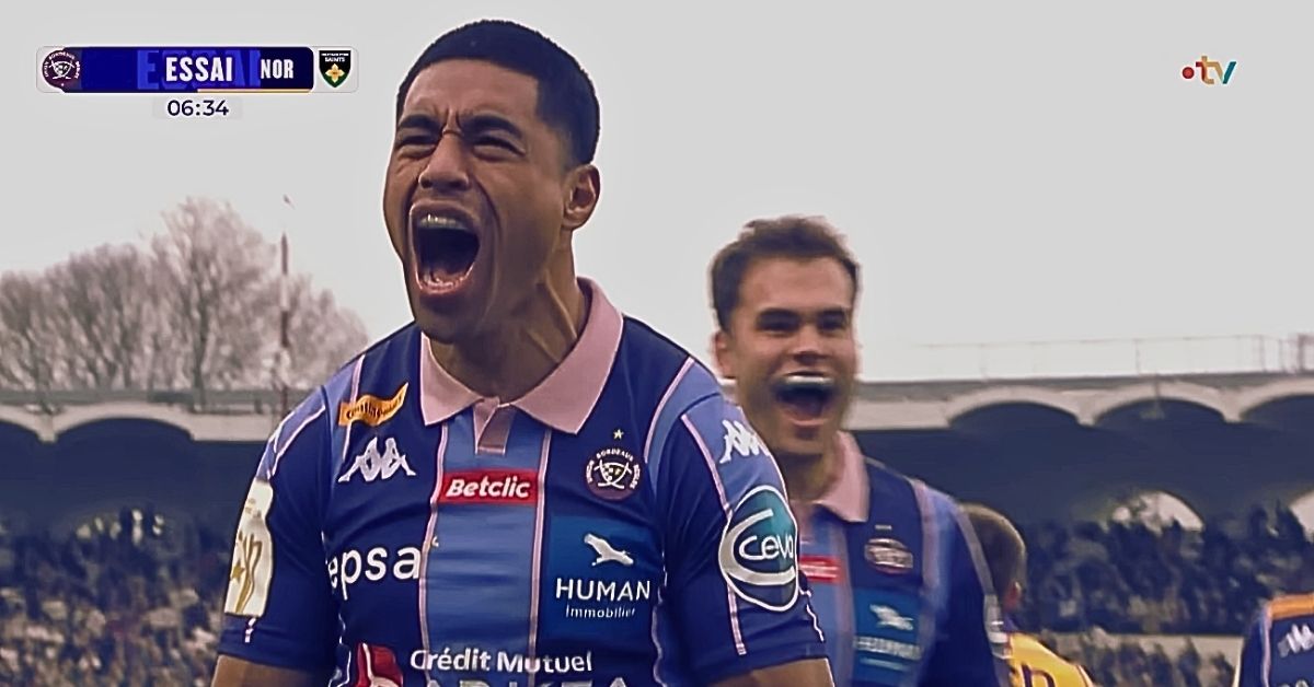 Bordeaux n'a perdu aucun match à domicile cette saison en Champions Cup.  Crédit image : Screenshot France 2